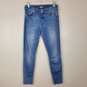 MOTHER Women's Skinny Jeans - Blue
